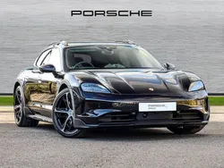 Jet black metallic New 2025 Porsche Taycan 4S Cross Turismo Sedan | £98,000 (Super price)