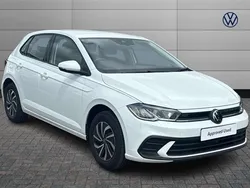 White Used 2025 VW Polo Life Hatchback | £19,130 (Fair price)