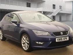 Blue Used 2016 Seat Leon FR Hatchback | £8,550 (Fair price)