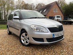 Silver Used 2010 Skoda Roomster SE MPV | £2,995 (Good price)
