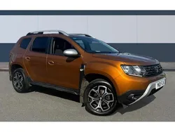 Orange Used 2021 Dacia Duster Prestige SUV | £12,219 (Fair price)