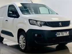 White Used 2021 Peugeot Partner Van | £8,940 (A bit pricey)