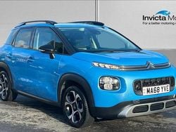 Breathing blue metallic Used 2018 Citroën C3 Aircross Feel SUV | £7,700 (Fair price)