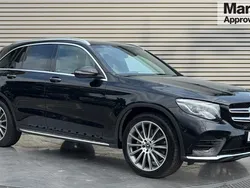 Black Used 2018 Mercedes GLC250 AMG Line Premium SUV | £22,960 (Fair price)