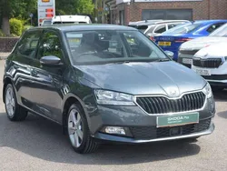 Quartz grey metallic Used 2020 Skoda Fabia SE L Hatchback | £9,801 (Fair price)