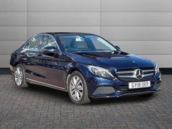 Blue Used 2018 Mercedes C350e Premium Sedan | £11,790 (A bit pricey)