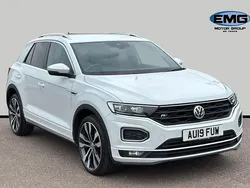 White Used 2019 VW T-Roc R-line SUV | £16,995 (Good price)