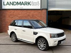 White Used 2009 Land Rover Range Rover Sport HSE SUV | £4,475 (Fair price)