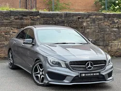 Grey Used 2015 Mercedes CLA220 AMG Sedan | £9,995 (Good price)