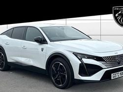 White Used 2023 Peugeot 408 GTi Sedan | £20,638 (Fair price)