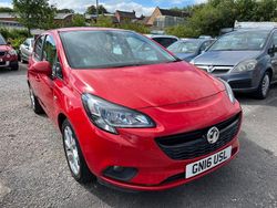Red Used 2016 Vauxhall Corsa Hatchback | £2,890 (Super price)