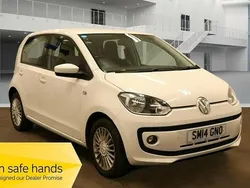 White Used 2014 VW up! high up! Hatchback | £4,995 (Good price)