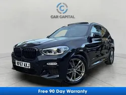 Black Used 2017 BMW X3 M Sport SUV | £24,750