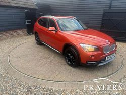 Orange Used 2014 BMW X1 xLine SUV | £7,500 (Fair price)