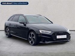 Black Used 2023 Audi A4 Black Edition Estate | £31,176 (Expensive)