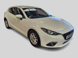 White Used 2015 Mazda 3 Hatchback | £4,495 (Expensive)
