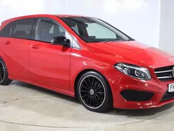 Red Used 2017 Mercedes B180 AMG line MPV | £12,500 (Fair price)