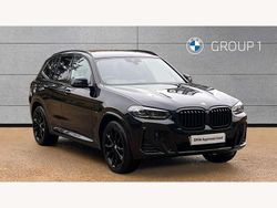 Black Used 2022 BMW X3 M Sport SUV | £34,995 (Expensive)