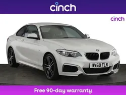 White Used 2019 BMW 218 M Sport Coupe | £14,889 (Fair price)