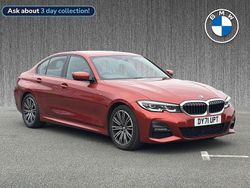 Orange Used 2021 BMW 320 M Sport Sedan | £20,189 (Fair price)