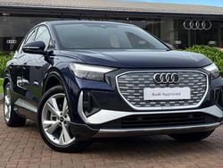 Blue Used 2024 Audi Q4 Sportback e-tron S-Line SUV | £29,980