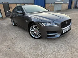 Grey Used 2018 Jaguar XF R-Sport Sedan | £14,440 (Fair price)