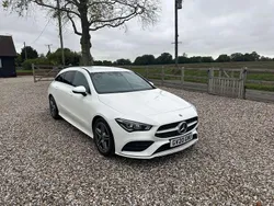 White Used 2020 Mercedes CLA200 AMG line Estate | £15,413 (Super price)