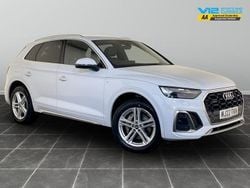White Used 2022 Audi Q5 S-Line SUV | £26,695 (Super price)