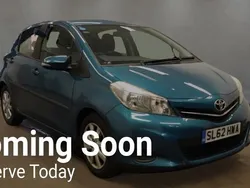Turquoise Used 2012 Toyota Yaris Multidrive S Hatchback | £6,250 (Fair price)