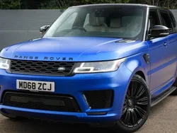 Blue Used 2018 Land Rover Range Rover Sport Autobiography Dynamic SUV | £29,499 (Expensive)