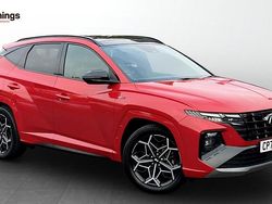 Red Used 2022 Hyundai Tucson N Line SUV | £23,575 (Fair price)
