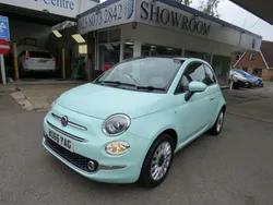 Green Used 2016 Fiat 500 Lounge Hatchback | £5,989 (Fair price)