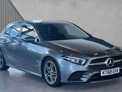 Mountain grey metallic Used 2018 Mercedes A180 Premium Hatchback | £15,980 (Fair price)