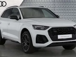 White Used 2024 Audi Q5 Black Edition SUV | £43,749 (A bit pricey)