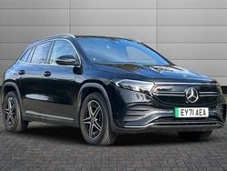 Black Used 2021 Mercedes EQA250 AMG line SUV | £18,695 (Fair price)
