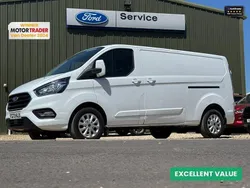 White Used 2023 Ford Transit Custom Limited Van | £20,649 (A bit pricey)