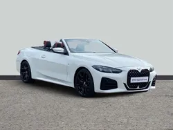 White Used 2025 BMW 420 M Sport Cabriolet | £48,790 (Expensive)