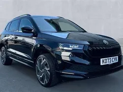 Black Used 2024 Skoda Karoq SportLine SUV | £26,990 (Good price)