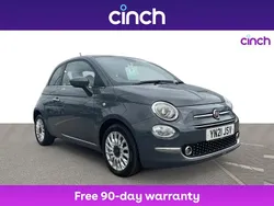 Grey Used 2021 Fiat 500 Dolcevita Hatchback | £9,149 (Fair price)