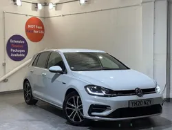 White Used 2020 VW Golf VII R-line Edition Hatchback | £20,999 (A bit pricey)