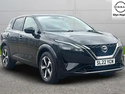 Black Used 2022 Nissan Qashqai N-Connecta SUV | £18,322 (Fair price)