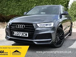 Grey Used 2017 Audi Q3 Black Edition SUV | £16,500 (A bit pricey)