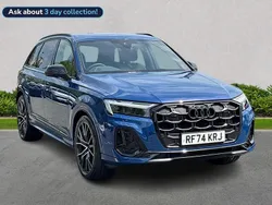 Blue Used 2025 Audi Q7 Black Edition SUV | £53,853 (Good price)