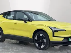 Metallic moss yellow Used 2025 Volvo EX30 Plus SUV | £30,458 (Good price)