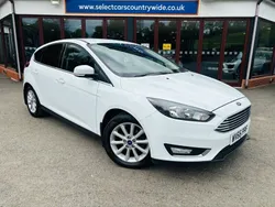 White Used 2017 Ford Focus Titanium Hatchback | £6,995 (Good price)