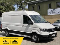 White Used 2018 VW Crafter Trendline Van | £12,790 (Expensive)