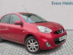 Red Used 2016 Nissan Micra Acenta Hatchback | £4,550 (Fair price)