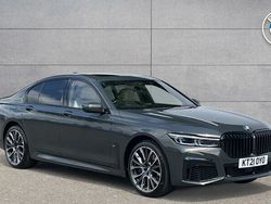 Grey Used 2021 BMW 740 M Sport Sedan | £45,000 (Expensive)