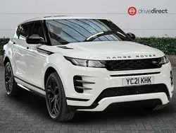 White Used 2021 Land Rover Range Rover evoque Autobiography SUV | £28,200 (Fair price)