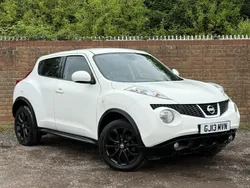White Used 2013 Nissan Juke Tekna SUV | £4,750 (Fair price)